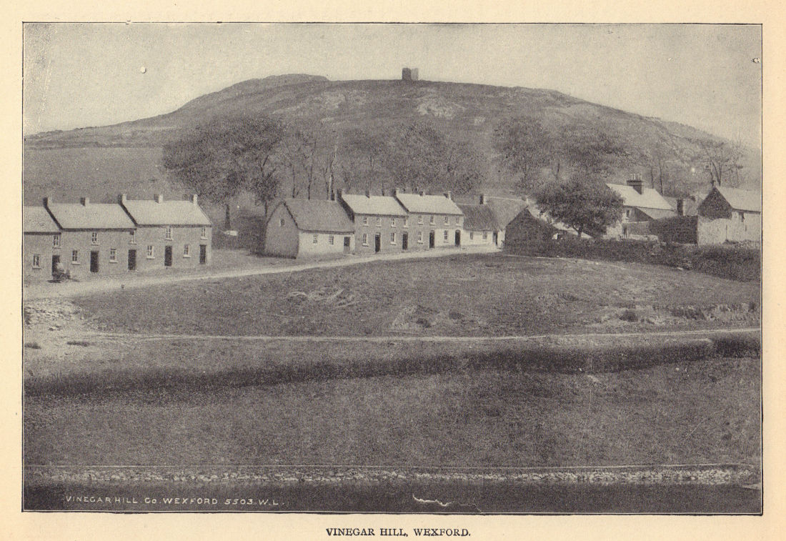 Vinegar Hill, Wexford. Ireland 1905 old antique vintage print picture